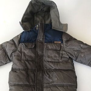 Toddler boy winter puffer coat size 2T